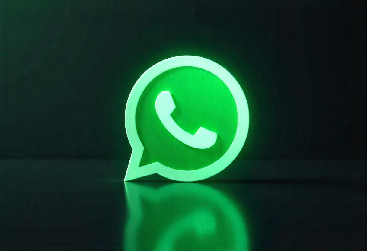 Local business owner using WhatsApp automation chatbot to respond to customer inquiries in real-time.