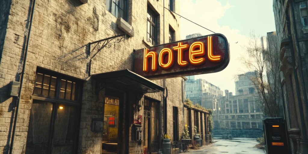 Hotel brand identity concept showing consistent logo, colors, and visuals used for building trust and increasing direct bookings.